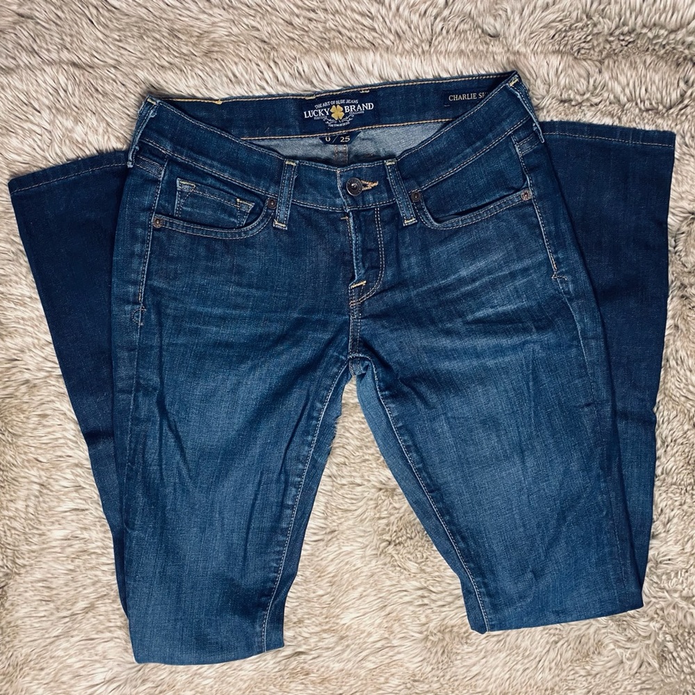 🌟2 for $20 Lucky Brand Charlie Skinny Jean
